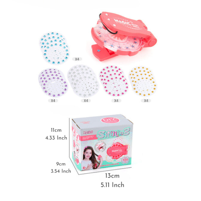 מכונת סיכות בלינגר ג'ם : קשטו את האביזרים שלכם בברק