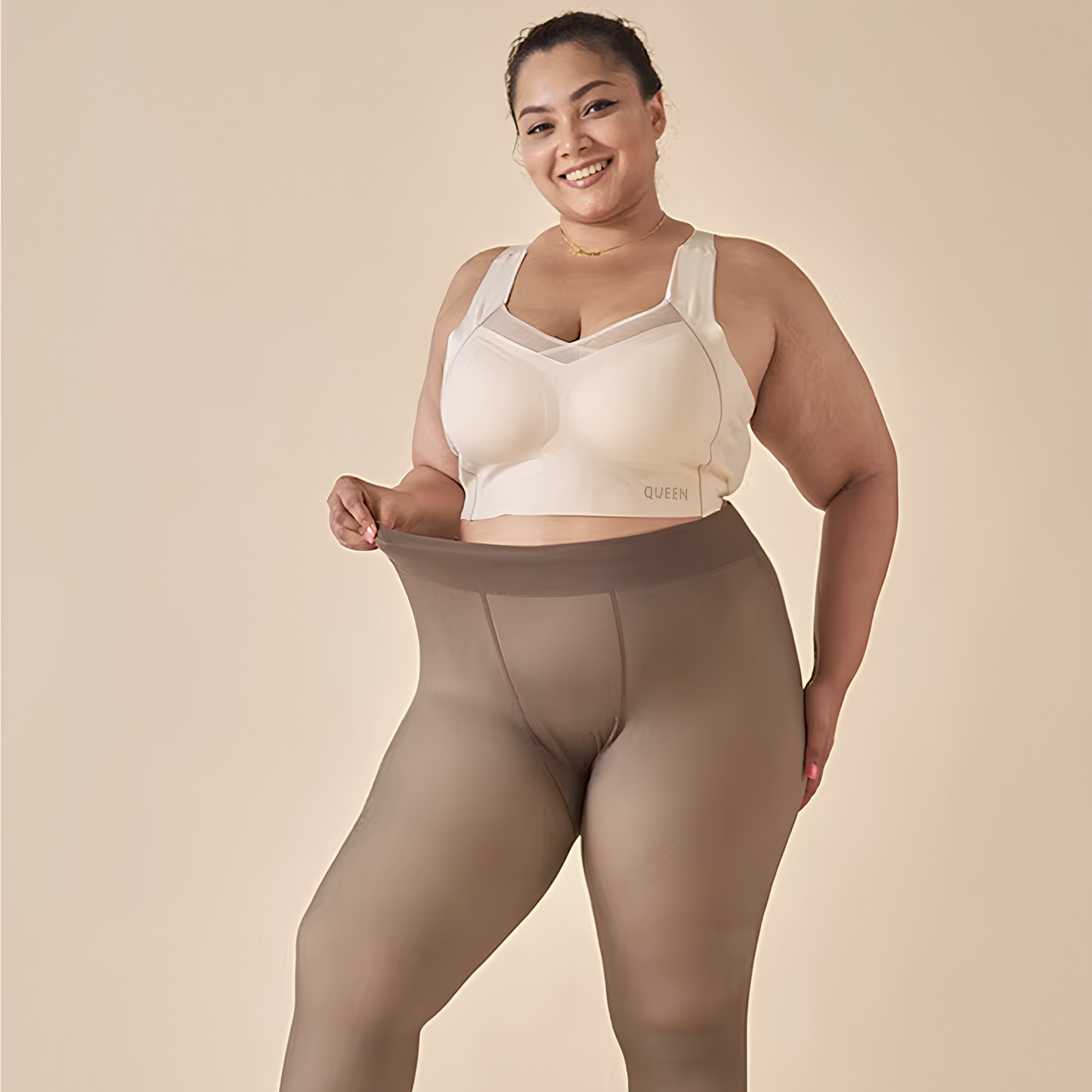 透明なフリースタイツ