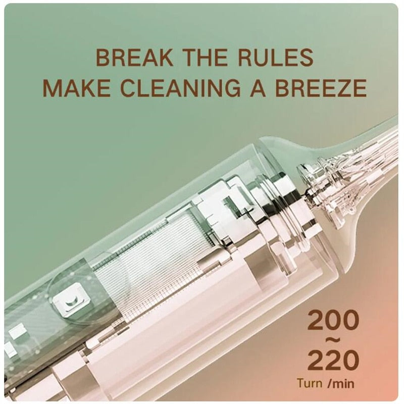 Silicone-sähköhammasharja