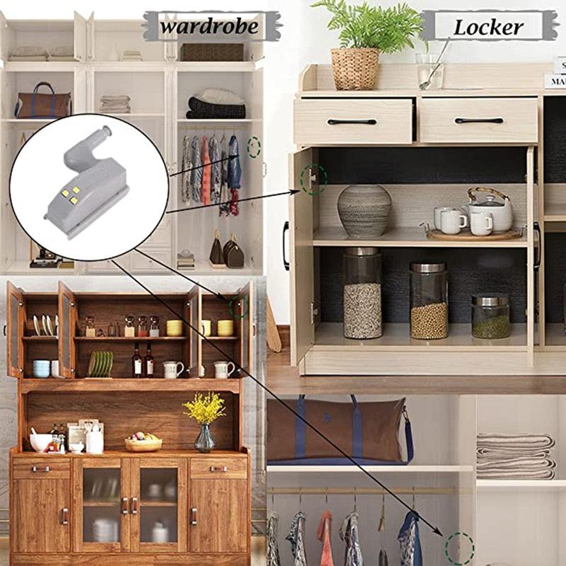 Verlicht uw kasten automatisch met alle eenvoud