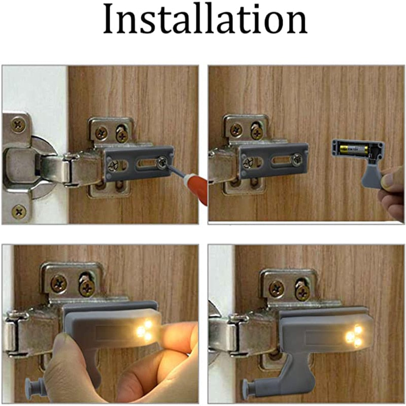 Verlicht uw kasten automatisch met alle eenvoud