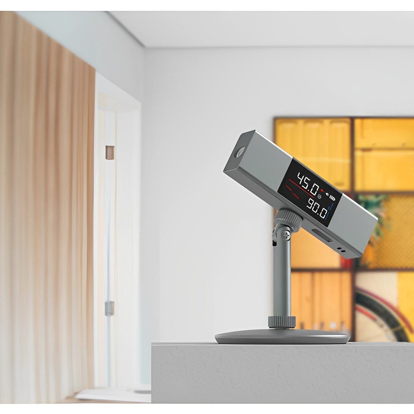 Ultrapresise laser målinger på et blunk