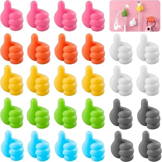 ثومبي ميت - شماعة حائط إبداعية من السيليكون ذاتية اللصق