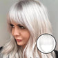 Clip-in fringe for an instantly transformed look 